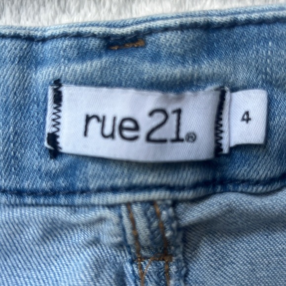 Flare stretchy denim ripped jeans - Picture 2 of 2